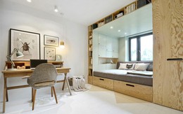 Những khối hộp hữu ích trong căn hộ 14 m2