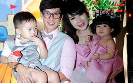 Gu thời trang sành điệu, đáng yêu của gia đình Lý Hải