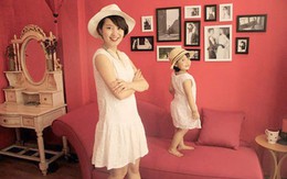 Thời trang hè đầy màu sắc của mẹ con Mi Vân