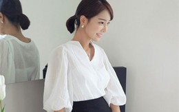 Sơ-mi trắng, vũ khí lợi hại của nữ công sở!