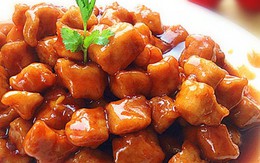 Thịt chiên xốt chua ngọt làm nhanh ăn ngon