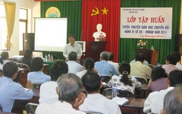 Phú Yên: Tập huấn truyền thông giáo dục chuyển đổi hành vi về DS-KHHGĐ cho cán bộ Hội Nông dân cấp cơ sở 