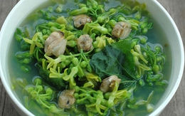 Ngọt lành món canh thiên lý nấu ngao