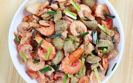 Tôm rang sấu ngon mê ly