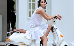 Diện váy hạ eo mùa hè duyên dáng