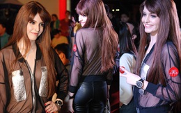 Mẫu tây Andrea và phong cách thời trang táo bạo