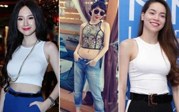 Diện váy, áo ba lỗ khít cổ dạo phố cuối tuần