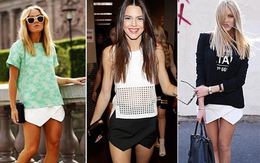 Quần giả váy Skort-sự trở về từ thập niên 90