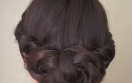 Gợi ý làm tóc búi hoa xinh xắn, kiêu sa