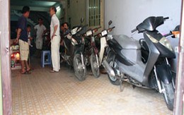 11 xe máy bị trộm trong đêm