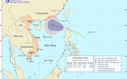 Áp thấp nhiệt đới có thể mạnh lên thành bão