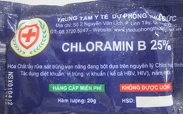 Bé 2 tháng tuổi uống nhầm chất diệt khuẩn