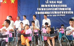 50 trẻ em xơ hóa cơ Delta được phẫu thuật miễn phí