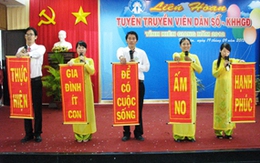Kiên Giang: Ngày hội của đội ngũ cán bộ dân số cơ sở