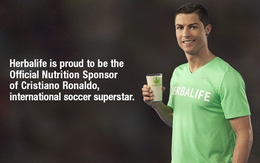 Herbalife - Nhà tài trợ dinh dưỡng chính thức cho ngôi sao bóng đá Cristiano Ronaldo