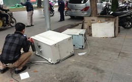 Cây ATM bị phá tung giữa Hà Nội, tiền bị rút sạch