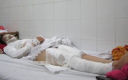 Trắng đêm ngồi trong công viên sau khi tạt axit vào mặt vợ