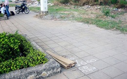 Phát hiện một cảnh sát cơ động nằm chết bên đường