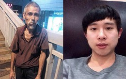 Phẫn nộ nam sinh đánh đập dã man cụ già ăn xin 73 tuổi