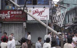 Myanmar: Bão lớn làm 350 người chết