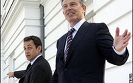 Sarkozy nói "Không" với Tony Blair