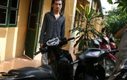 Phá ổ nhóm chuyên trộm cắp xe máy SH
