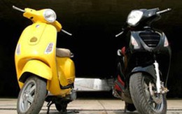 Honda PS150i và Piaggio LX150