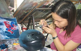 Xu hướng làm đẹp mũ bảo hiểm