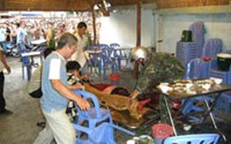Chủ quán bar bị đâm chết trên bàn nhậu