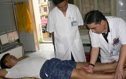 Khoan xương bằng khoan bê tông