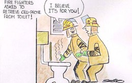 Kẹt tay trong toilet tàu hỏa