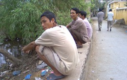 Cá sấu xổng ra sông Nhuệ ?