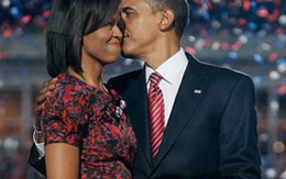 Những bức ảnh nồng nàn của vợ chồng Obama