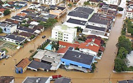 Lũ lụt nhấn chìm nhiều khu vực của Brazil