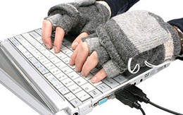 Găng tay USB sưởi ấm sành điệu