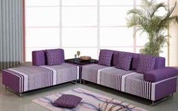 Sofa nỉ sang trọng và hiện đại