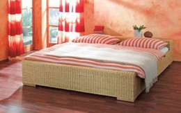 Độc đáo nội thất bằng mây nhựa 