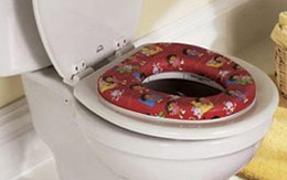 Miếng lót đệm ngồi toilet tiện ích trong mùa đông