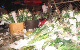 Chùm ảnh: Chợ hoa đêm trừ tịch