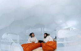 Ảnh: Khách sạn băng ở Nhật 