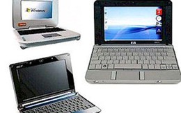 Giá netbook 8,9-inch giảm mạnh