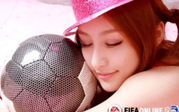 Mỹ nữ  gây 'sốt' với FIFA Online 2 