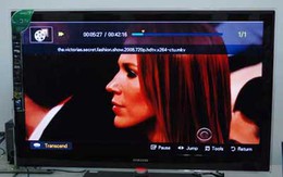 Ngắm TV đầu tiên chơi HD bằng USB