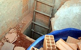 Dùng gạch đánh vợ, "bóc lịch" 2 năm