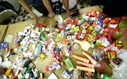 Trấn áp "chợ sung sướng" lớn nhất Hà Nội