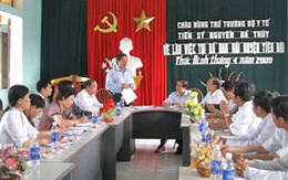 Thứ trưởng  Bộ Y tế Nguyễn Bá Thủy: Đánh giá cao cố gắng của ngành dân số