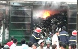 Phát hiện nhiều khẩu súng tại hiện trường cháy ga Giáp Bát
