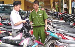 Trộm xe máy rồi rao bán... trên mạng