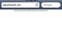 Tạm dừng hoạt động trang web “sieunhanh.vn”