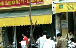 Tiếp thông tin về "loạn cò" đăng ký xe máy: Thanh tra CA Hà Nội vào cuộc